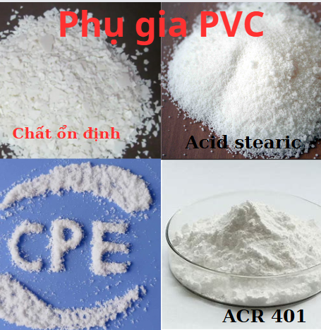 Một số loại phụ gia cho nhựa PVC?