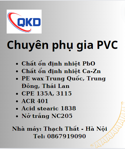 Vì sao sản xuất ống và tấm lại sử dụng PVC